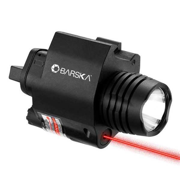 BARSKA red dot laser torch Picatinny rail mount AU12714