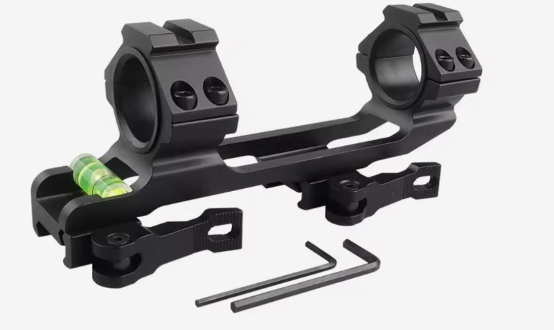 CCOP 1 inch - 30mm Offset 1pce Picatinny QD Rail Mount