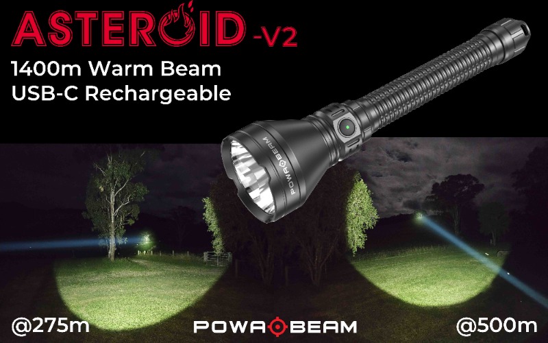 POWA BEAM Asteroid - Super tight spot for vermin control