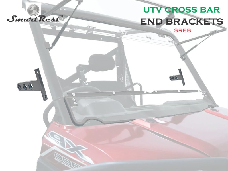 SmartRest UTV Universal Cross Bar End Brackets