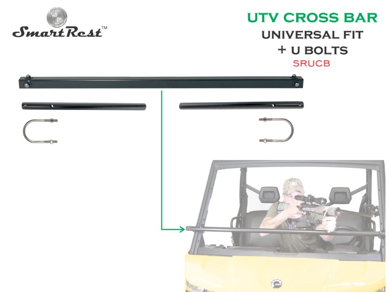 SmartRest UTV Universal Cross Bar with U Bolts