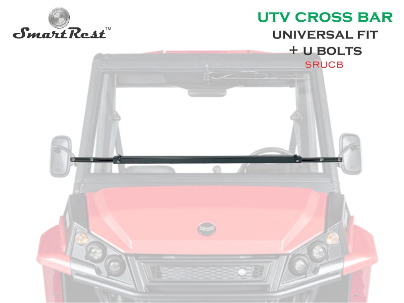 SmartRest UTV Universal Cross Bar with U Bolts