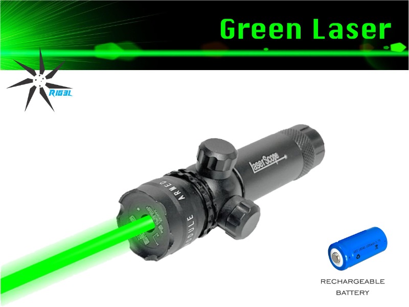 Laser - Green +  Battery Included 