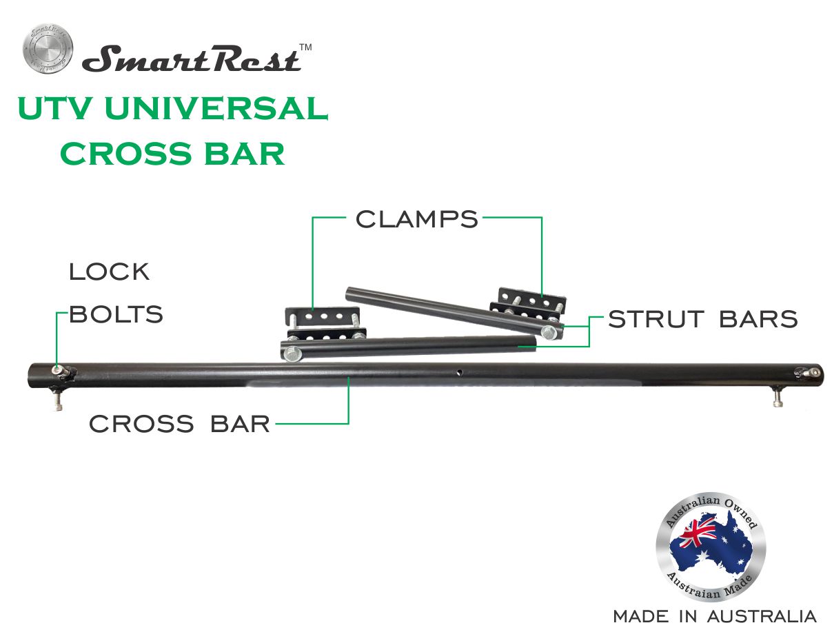 SmartRest UTV Universal Cross Bar Gun Rack