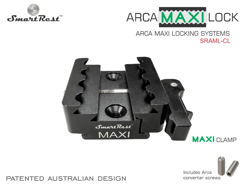 Arca MAXI Lock - Clamp Only - Arca and Picatinny clamp