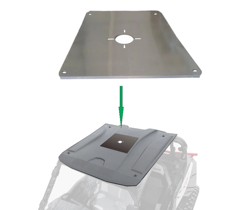 Roof Plate for Buggy Roof -  COMING SOON