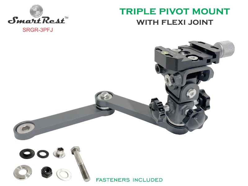 SmartRest Triple Pivot Mount + Flexi Joint