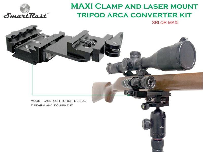 MAXI Clamp Arca Converter with LQR bracket for laser
